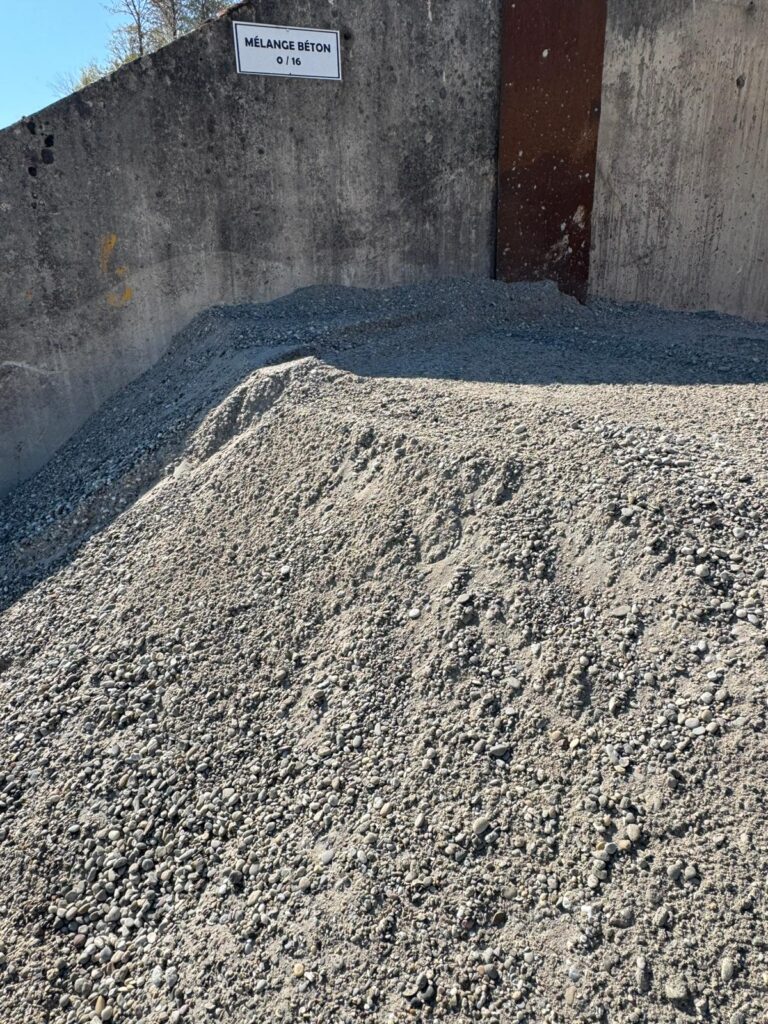 Mélange à béton 0/16